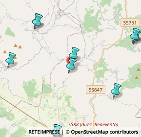 Mappa Contrada Piana, 86011 Baranello CB, Italia (6.24727)