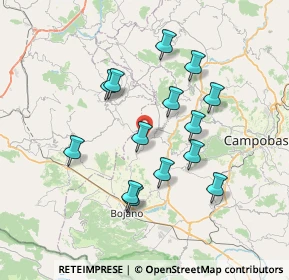 Mappa Contrada Piana, 86011 Baranello CB, Italia (6.97929)