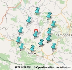 Mappa Contrada Piana, 86011 Baranello CB, Italia (7.32733)