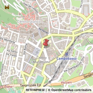 Mappa Corso Francesco Bucci, 20, 86100 Campobasso, Italia, 86100 Campobasso, Campobasso (Molise)