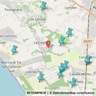 Mappa Via delle Camelie, 04011 Aprilia LT, Italia (3.24917)