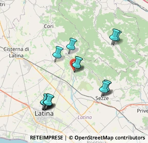 Mappa Via Porta delle Noci, 04013 Sermoneta LT, Italia (8.25813)