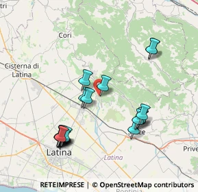 Mappa Via Porta delle Noci, 04013 Sermoneta LT, Italia (8.622)