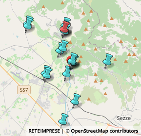 Mappa Via Porta delle Noci, 04013 Sermoneta LT, Italia (3.2905)