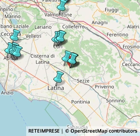 Mappa Via Porta delle Noci, 04013 Sermoneta LT, Italia (18.774)