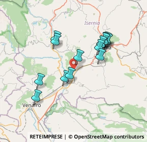 Mappa Monteroduni, 86070 Macchia D'isernia IS, Italia (6.87867)