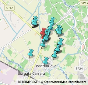 Mappa Via Le Pastine, 04013 Cisterna di Latina LT, Italia (0.60345)