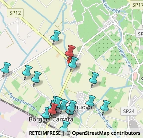 Mappa Via Le Pastine, 04013 Cisterna di Latina LT, Italia (1.3115)