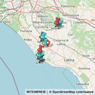 Mappa Via Mediana, 04011 Aprilia LT, Italia (11.58071)