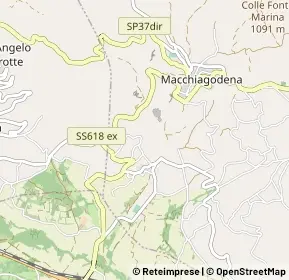 Mappa 86096 Macchiagodena IS, Italia (1.02308)