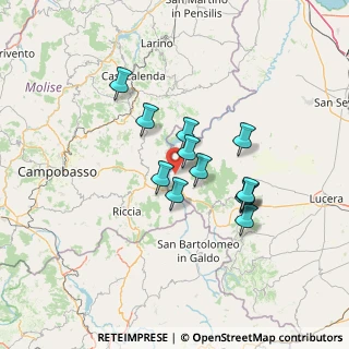 Mappa Contrada Conca D'Oro, 71035 Celenza Valfortore FG, Italia (11.4325)