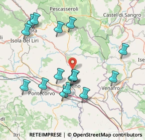 Mappa Via Santacroce, 03049 Sant'Elia Fiumerapido FR, Italia (17.14375)