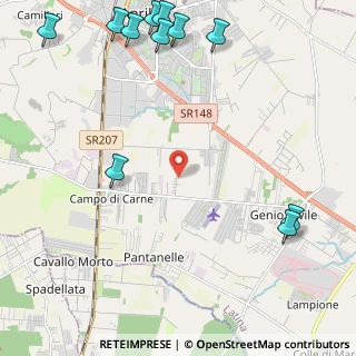Mappa Via Frassine, 04011 Aprilia LT, Italia (3.42364)