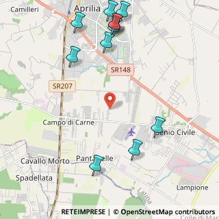 Mappa Via Frassine, 04011 Aprilia LT, Italia (2.92091)