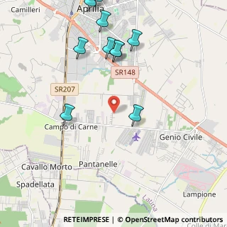 Mappa Via Frassine, 04011 Aprilia LT, Italia (2.95667)