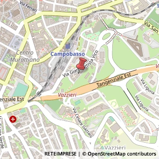 Mappa Via Giambattista Vico, 23, 86100 Campobasso, Campobasso (Molise)