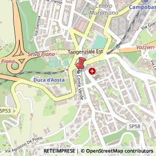 Mappa Via Conte Verde, 4, 86100 Campobasso, Campobasso (Molise)