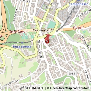 Mappa Viale Principe di Piemonte, 4, 86100 Campobasso, Campobasso (Molise)
