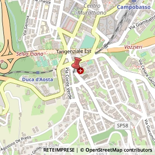 Mappa Viale Principe di Piemonte, 19, 86100 Campobasso, Campobasso (Molise)