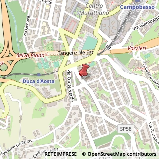 Mappa Viale Principe di Piemonte, 29, 86100 Campobasso, Campobasso (Molise)