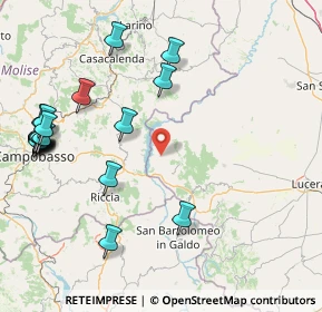 Mappa 71035 Celenza Valfortore FG, Italia (22.252)