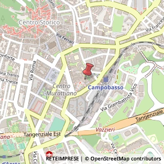 Mappa Corso Francesco Bucci, 78, 86100 Campobasso, Campobasso (Molise)