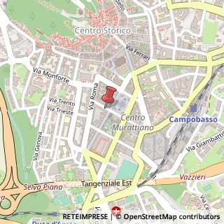 Mappa Corso Vittorio Emanuele II, 15, 86100 Campobasso, Campobasso (Molise)