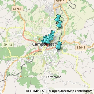 Mappa Via Scalo Ferroviario, 86030 Matrice CB, Italia (0.92462)