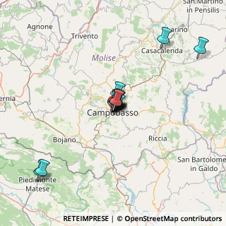 Mappa Via Scalo Ferroviario, 86030 Matrice CB, Italia (10.08769)