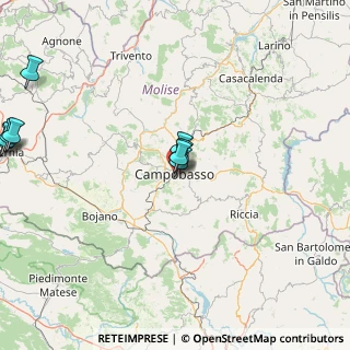 Mappa Via Scalo Ferroviario, 86030 Matrice CB, Italia (29.87538)