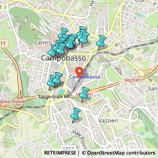 Mappa Via Scalo Ferroviario, 86030 Matrice CB, Italia (0.4665)