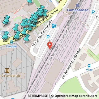 Mappa Via Scalo Ferroviario, 86030 Matrice CB, Italia (0.1)