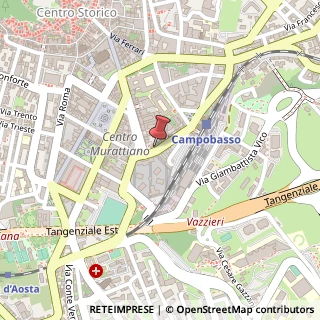 Mappa Via Cavour, 51, 86100 Campobasso, Campobasso (Molise)