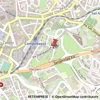 Mappa Via Francesco De Sanctis, 1, 86100 Campobasso, Campobasso (Molise)