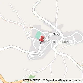 Mappa Via Olmo D'Ettore, 2, 86010 Campodipietra CB, Italia, 86010 Campodipietra, Campobasso (Molise)