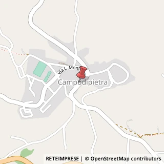Mappa Contrada Fonte Iarea, 86010 Campodipietra, Campobasso (Molise)