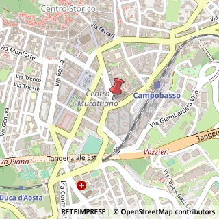 Mappa Corso Francesco Bucci, 78, 86100 Campobasso, Campobasso (Molise)