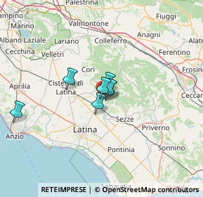 Mappa Via dei Laghetti, 04013 Sermoneta LT, Italia (31.926)