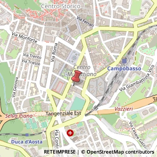 Mappa Via Cesare Gazzani, 5, 86100 Campobasso, Campobasso (Molise)