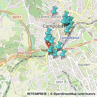 Mappa P.za Savoia, 86100 Campobasso CB, Italia (0.454)