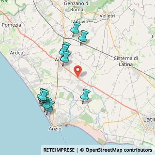 Mappa Via Apollo, 04011 Aprilia LT, Italia (8.63091)