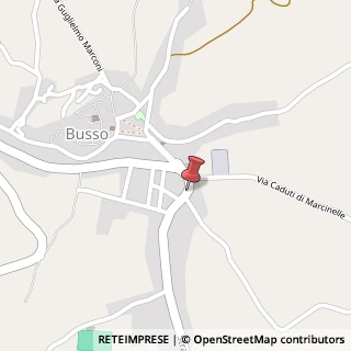 Mappa Via Alessandro Manzoni, 51, 86010 Busso, Campobasso (Molise)