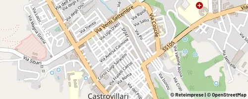 Mappa Castrovillari