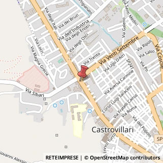 Mappa Corso Giuseppe Garibaldi, 13, 87012 Castrovillari, Cosenza (Calabria)