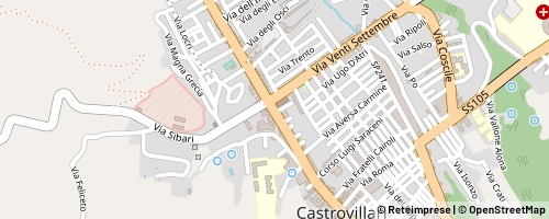 Mappa Castrovillari