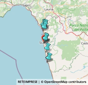 Mappa Via Oreste Dito, 87029 Scalea CS, Italia (8.11909)