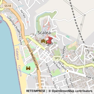 Mappa Via Oreste Dito, 16, 87029 Scalea, Cosenza (Calabria)