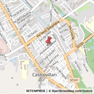 Mappa Via Carso, 2, 87012 Castrovillari, Cosenza (Calabria)