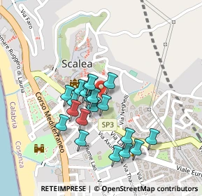 Mappa Via Aldo Scoppetta, 87029 Scalea CS, Italia (0.199)