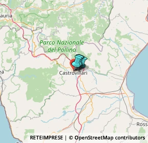 Mappa Via Po, 87012 Castrovillari CS, Italia (25.54545)